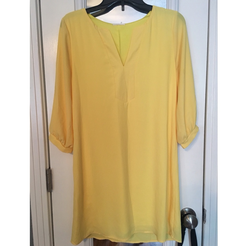 Sweet Yellow Dress